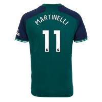 Dres Arsenal Gabriel Martinelli #11 Rezervni 2023-24 Kratak Rukav